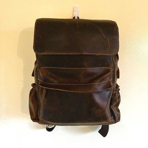 Yukon Bags Leather Backpack
